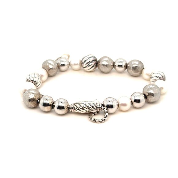 D.Y. 925 Elements Beads Pearl Bolo Bracelet - Picture 3 of 8